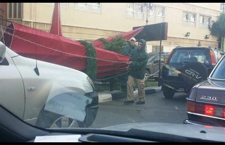 Violent Storm in Lebanon